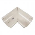 Indvendigt hjørne 100 mm PVC HVID