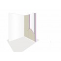 Jackon varmvægsplade 43 mm 60x250cm - 1,50m2 pr. pl.