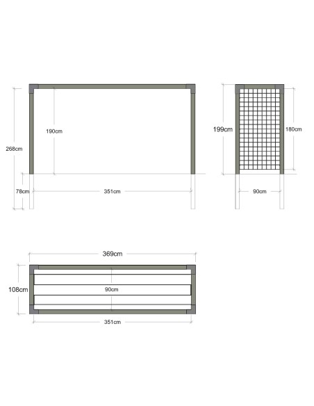 Cubic tørrestativ - model 1