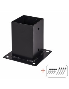 Cubic Stolpefod - 9×9 cm stolper - til fundament - m/skruer