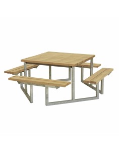 Twist bord/bænkesæt - 204 cm - ThermoWood®