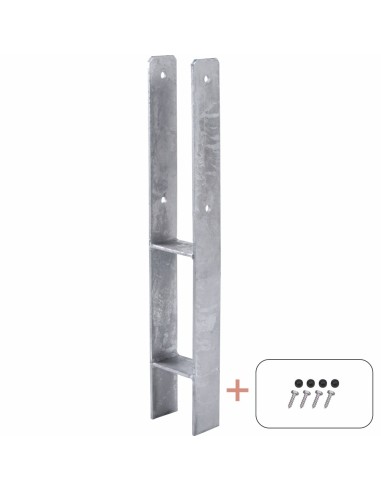 H-Stolpefod 60 cm - 9×9 cm stolper - til...