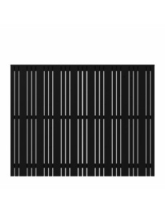 Tangent hegn - 180×140 cm - sort