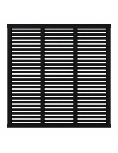 Harmoni hegn - 180×180 cm - sort