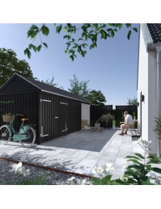 Classic Multi havehus 14,5 m² - 3 moduler m/dobbeltdør og...