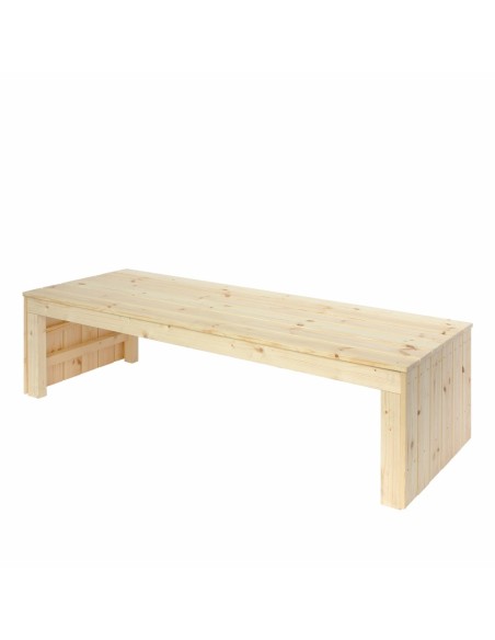 Fun sandkasse m/hjul og bænk - 180 cm