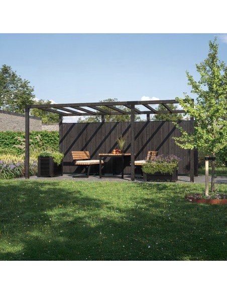 Relax bænk - 150 cm - ThermoWood®