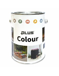PLUS lasurfarve - Hvid 2½ ltr.