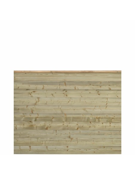 PLUS Plank profilhegn - 174×129 cm - trykimprægneret - PEFC