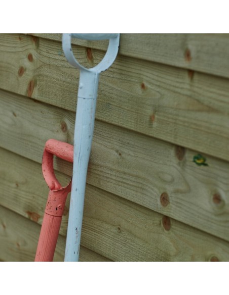 PLUS Klink profilhegn m/glas - 174×163 cm - trykimprægneret - PEFC