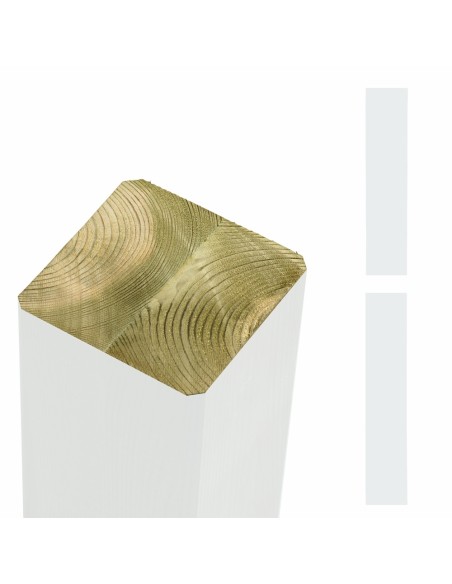 Omlimet stolpe/drager - 9×9×188 cm