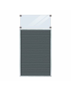 Artura komposithegn m/glas 90×175 cm