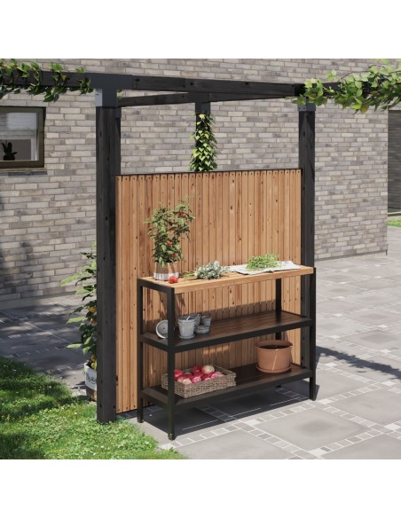 Saga hegn - 150×180 cm - ThermoWood®