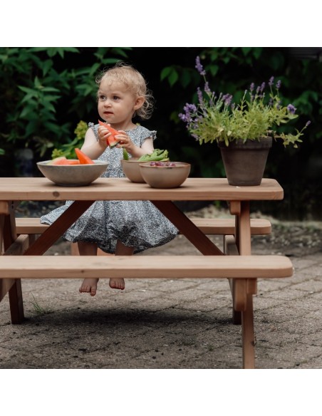 Tiny bord/bænkesæt til børn - 90 cm - ThermoWood®