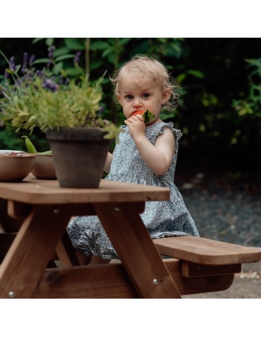 Tiny bord/bænkesæt til børn - 90 cm - ThermoWood®