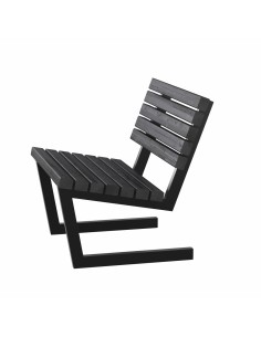 Siesta Living stol - 75 cm - sort