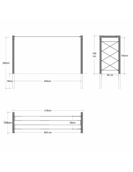 Cubic tørrestativ - model 3