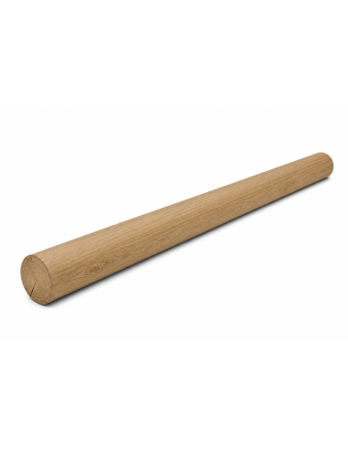 Cylinderdrejet stolpe Eg Ø 12 x 300 cm