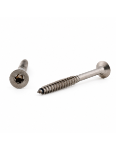 4,0x40mm A4 rustfri skrue - 200stk. tx20