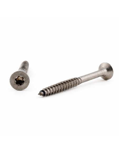 4,0x40mm A4 rustfri skrue - 200stk. tx20