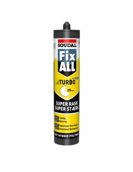 Soudal Fix All turbo montagelim 290ml hvid