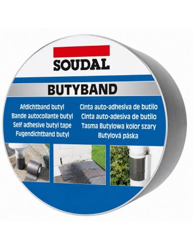 Soudal reparationstape butylbånd 10cm - 10meter