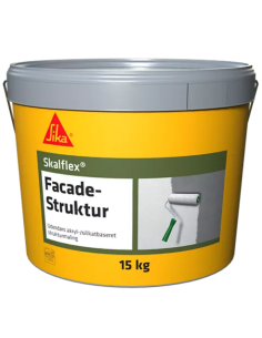 Skalflex fin facade-struktur, hvid