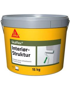 Skalflex interiør-struktur 15 kg, hvid