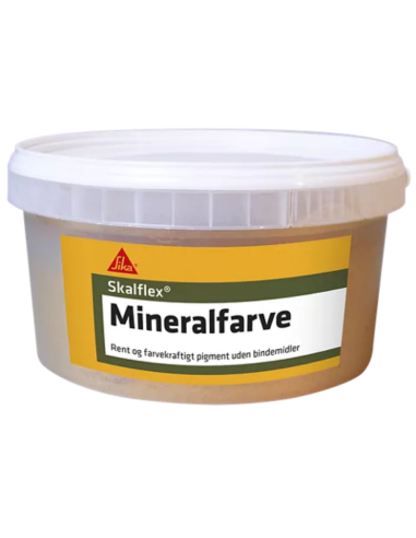 Skalflex mineralfarve 1,5 kg. sort