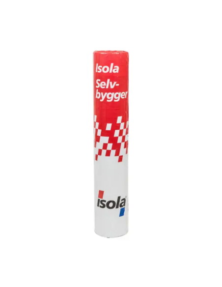 Isola selvbygger 3gr. SBS Sort - 1,00 x 7m. (tagpap)