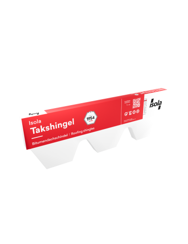 Isola Tagshingles type skrå sort 2,95 m2