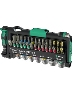 Wera bits/toppesæt - Tool check plus 1