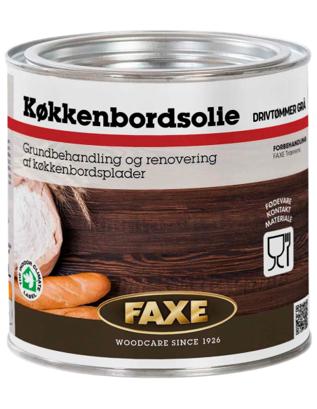 SPOT - FAXE KØKKENBORDSOLIE 0,75 LITER - DRIVTØMMER