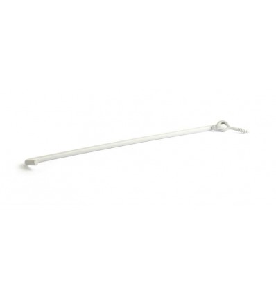 Habo dørkrog 2stk. 200mm hvidlakeret