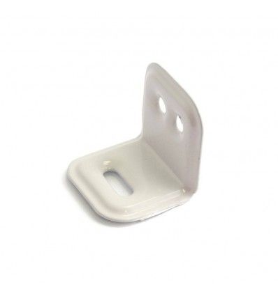 Habo møbelvinkel 4 stk. 27x30mm hvidlakeret