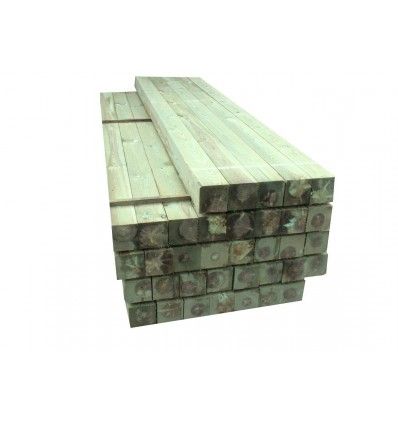 125x125mm stolpe trykimprægneret NTR-A