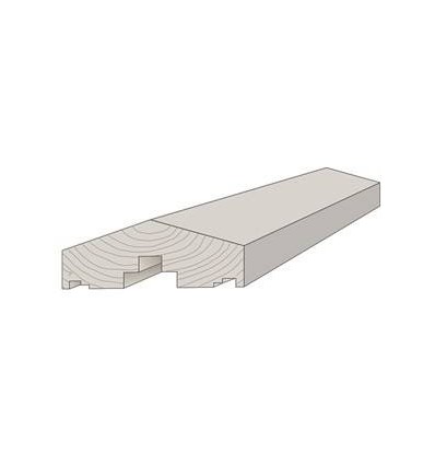 FT 2552 Skrå topprofil 45x120mm