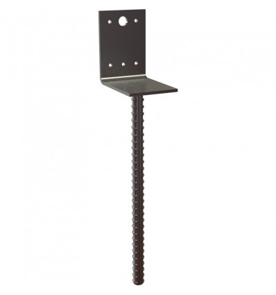 AN Stolpebærer L-profil  75mm 40cm