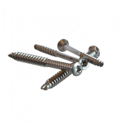 5,5x70mm Terrasseskrue A4 tx20 rustfri - 200stk.