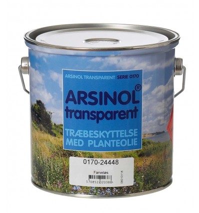 Arsinol Transparent mørkebrun 2,5liter