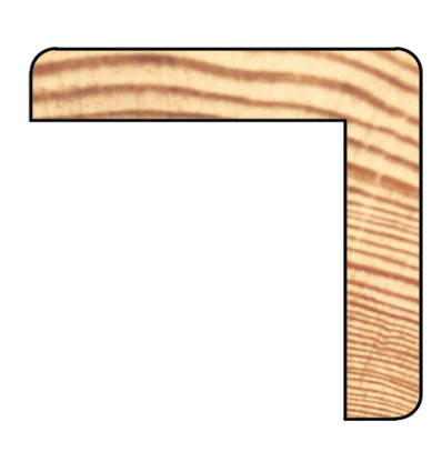 FT Hjørneliste L764 *FYR* 31x31mm - længde 330cm